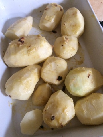 Roast Hasselback Potatoes 